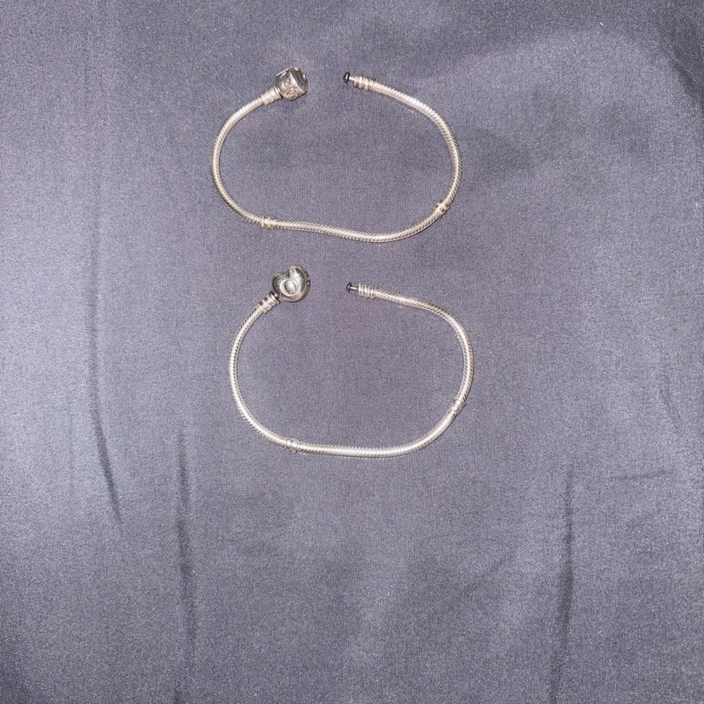 Pandora Silver Women's Bracelet Pair